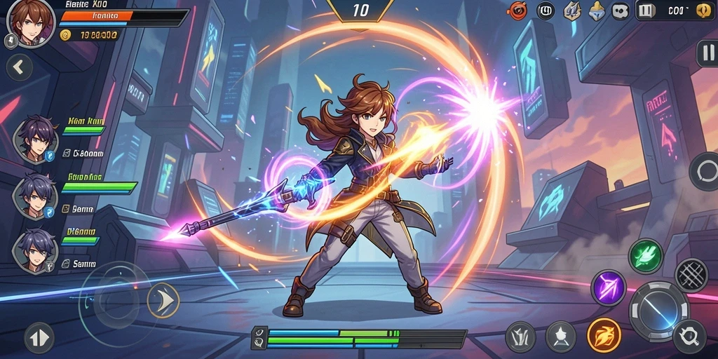 ora78 - Bergabung dengan teman dalam mode multiplayer.